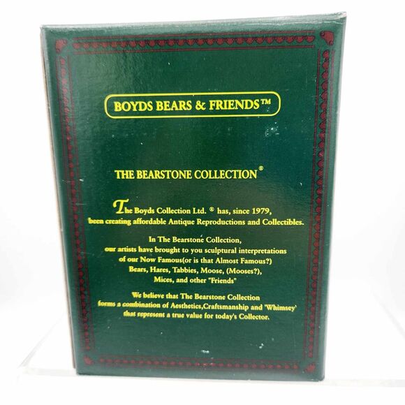 Boyds Bearstone McGwire It's Outa Here Baseball Christmas Ornament #25717 w/Box - Picture 6 of 8